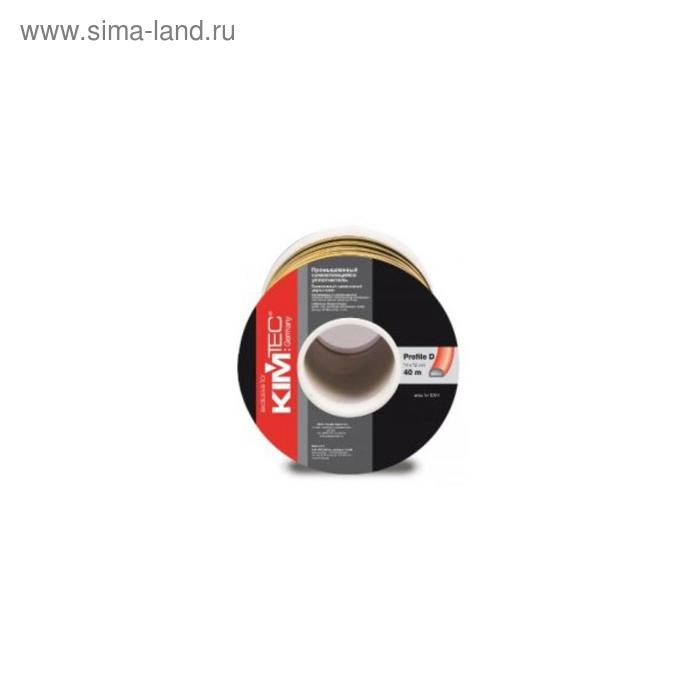 Уплотнитель KimTec d=14×12 бухта 40 м белый 04-14-52, бухта 40 м - Фото 1