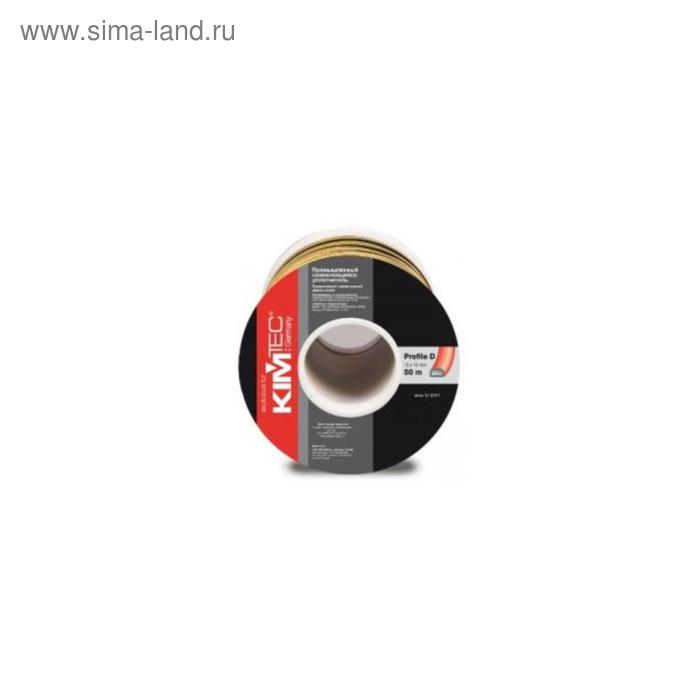 Уплотнитель KimTec d=12×10 бухта. 04-14-53, белый, бухта 50 м - Фото 1