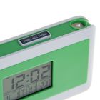Часы проекционные, календарь/температура/будильник, 2*ААА, зеленый - Фото 3