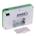 Часы проекционные, календарь/температура/будильник, 2*ААА, зеленый - Фото 4