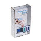 Часы проекционные, календарь/температура/будильник, 2*ААА, зеленый - Фото 6