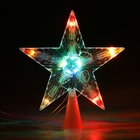 Фигура "Звезда белая ёлочная" 16х16 см, , 10 ламп, 240V МУЛЬТИ - Фото 1