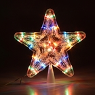 Фигура "Звезда белая ёлочная" 24х24 см, , 30 ламп, 240V МУЛЬТИ - Фото 1