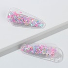 Заколки для волос «Девочка-конфетка», шейкер, 2 шт. - Фото 2