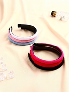 Ободок для волос «Космея», текстура полоски, 1.5 см, МИКС - Фото 2