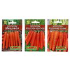 Набор семян Морковь "Урожай весь сезон", 3 сорта - Фото 2