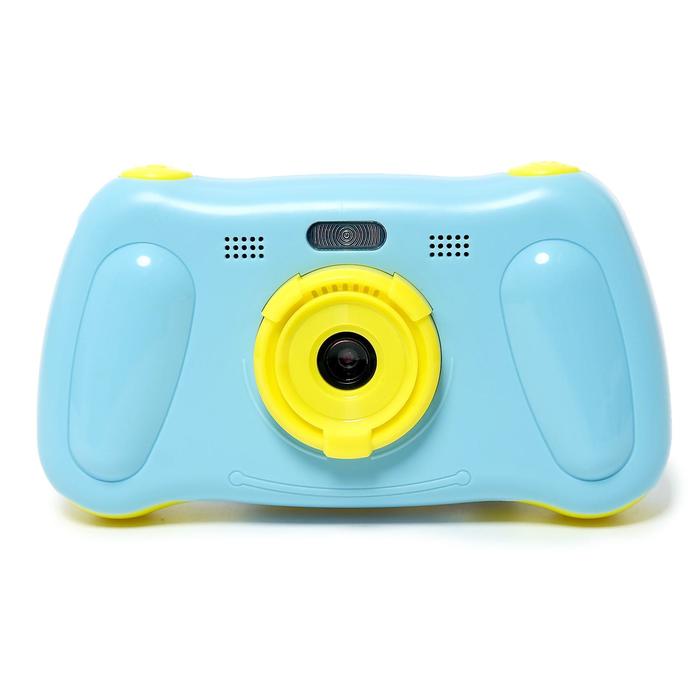 Детский фотоаппарат «Талантливый фотограф», цвет синий - фото 1907176001