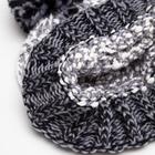 Шапка мужская MINAKU с помпоном, размер 56, цвет серый - Фото 3