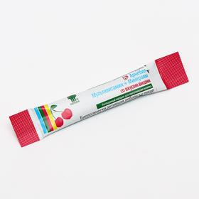 БАД Арнебия, мультивитамин + минералы со вкусом вишни, 10 саше по 5 г