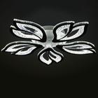 Люстра с ПДУ 71107/5WT LED 130Вт 3000-6000К диммер белый 64х64х10 см BayerLux - фото 35724046