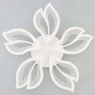 Люстра с ПДУ 71107/5WT LED 130Вт 3000-6000К диммер белый 64х64х10 см BayerLux - фото 35724047