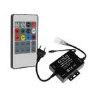 Контроллер Ecola для RGB ленты 16 × 8 мм, 220 В, 1000 Вт, пульт ДУ - фото 9141091
