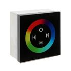 Контроллер Ecola для RGB ленты, 12 – 24 В, 12 А, встраиваемый, чёрный - Фото 1