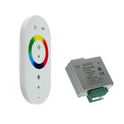 Контроллер Ecola для RGB ленты, 12 – 24 В, 18 А, пульт ДУ, белый - Фото 2