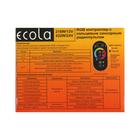 Контроллер Ecola для RGB ленты, 12 – 24 В, 18 А, пульт ДУ, чёрный - фото 6367019