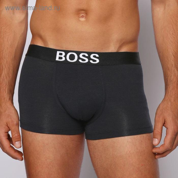 Трусы мужские Hugo Boss Trunk Identity, размер XXL, цвет чёрный - Фото 1