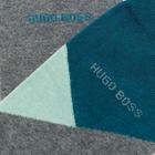 Носки мужские Hugo Boss 2P RS Color Block CC, размер 43-46, цвет серый, зелёный, 2 шт. - Фото 2