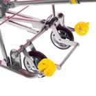 Санки-коляска «Тимка 3 универсал», цвет малиново-розовый - Фото 3