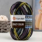 Пряжа "Crazy color" 25% шерсть, 75% акрил 260м/100гр (170) - Фото 5