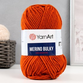 Пряжа "Merino bulky" 25% шерсть 75% акрил 100м/100гр (3027) 5495233