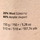 Пряжа "Nordic" 20% шерсть, 80% акрил 510м/150гр (665) - Фото 4