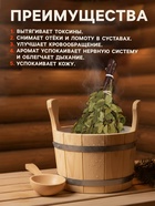 Веник для бани, берёзовый, 50 см, упаковка МИКС - Фото 3