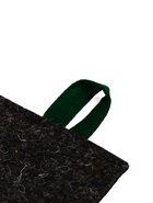 Рукавица для бани и сауны, войлок, серая - Фото 4