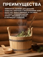 Веник для бани, эвкалиптовый, в пакете, «Добропаровъ» - Фото 3