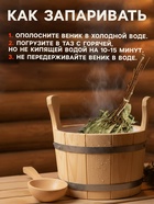 Веник для бани, эвкалиптовый, в пакете, «Добропаровъ» - Фото 4