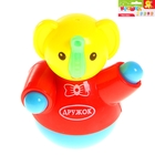 Неваляшка "Слоник" звуковая, цвета МИКС - Фото 5