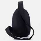 Сумка-рюкзак «Авокадо», 15х10х26 см, отд на молнии, н/карман, регул ремень, чёрный - Фото 6