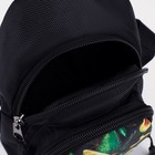 Сумка-рюкзак «Авокадо», 15х10х26 см, отд на молнии, н/карман, регул ремень, чёрный - Фото 2
