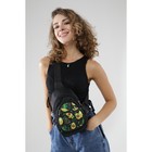 Сумка-рюкзак «Авокадо», 15х10х26 см, отд на молнии, н/карман, регул ремень, чёрный - фото 6367303