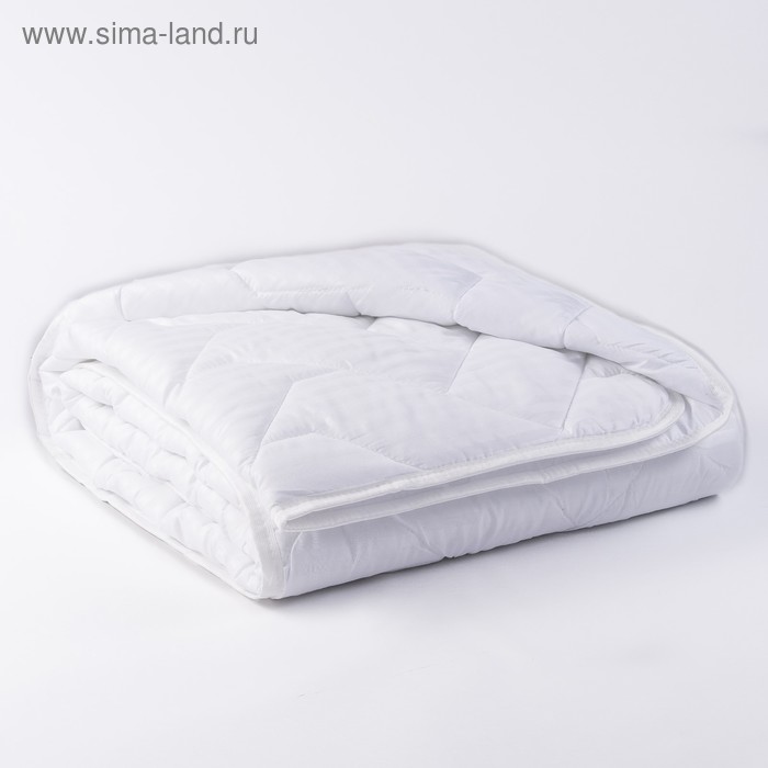 Одеяло Миродель теплое, искусственный лебяжий пух, 145*205 ± 5 см, микрофибра, 250 г/м2 - Фото 1