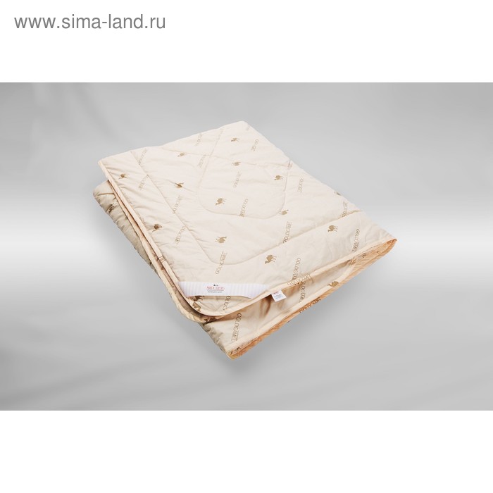 Одеяло Миродель всесезонное, верблюжья шерсть, 200*220 ± 5 см, тик, 200 г/м2 - Фото 1