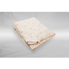 Одеяло Миродель легкое, верблюжья шерсть, 200*220 ± 5 см, тик, 100 г/м2 - Фото 1