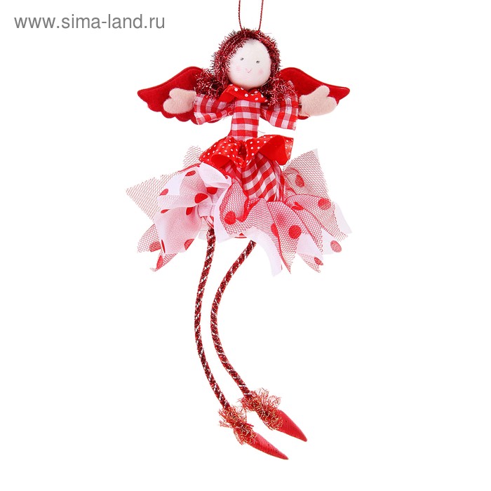 мягкая длинные ножки девочка в сапожках 23*10 см - Фото 1