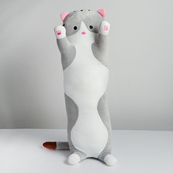 Мягкая игрушка-подушка «Кот», 70 см, цвета МИКС - фото 1885102536