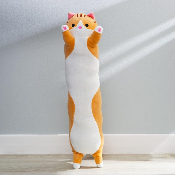 Мягкая игрушка-подушка «Кот», 70 см, цвета МИКС - фото 1885102537