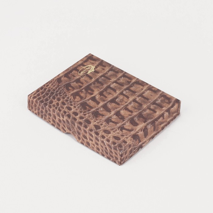 Портмоне на кнопке, цвет чёрный 39594