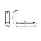 Кронштейн LOFT 200 мод.2, черный - Фото 4