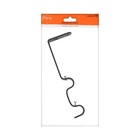 Кронштейн для карниза D20 двухрядный 12/19 см, черный - фото 21180696