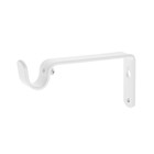 Кронштейн для карниза D20 однорядный 12 см, белый - фото 22456622