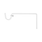Кронштейн для карниза D20 однорядный 12 см, белый - фото 22456623