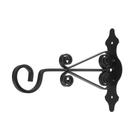 Кронштейн для кашпо мод.11  25 см, черный - фото 27091465