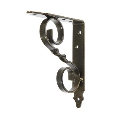 Кронштейн фигурный 150×125 мод.4, античная бронза