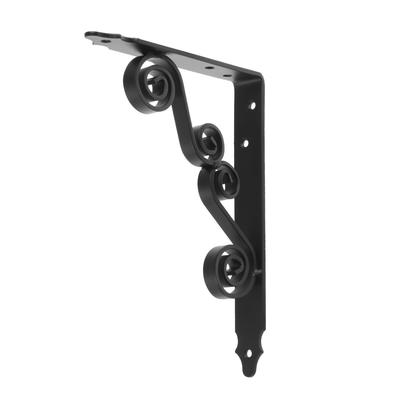 Кронштейн фигурный 200×150 мод.8, черный