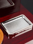 Набор настольный, органайзер 4 в 1, с визитницей, красное дерево - Фото 6