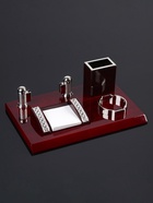 Набор настольный 4 в 1 с визитницей, МИКС - Фото 6