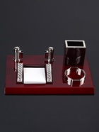 Набор настольный 4 в 1 с визитницей, МИКС - Фото 7